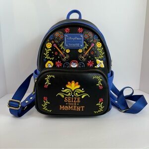 Loungefly Disney Coco Black and Blue Women's Backpack